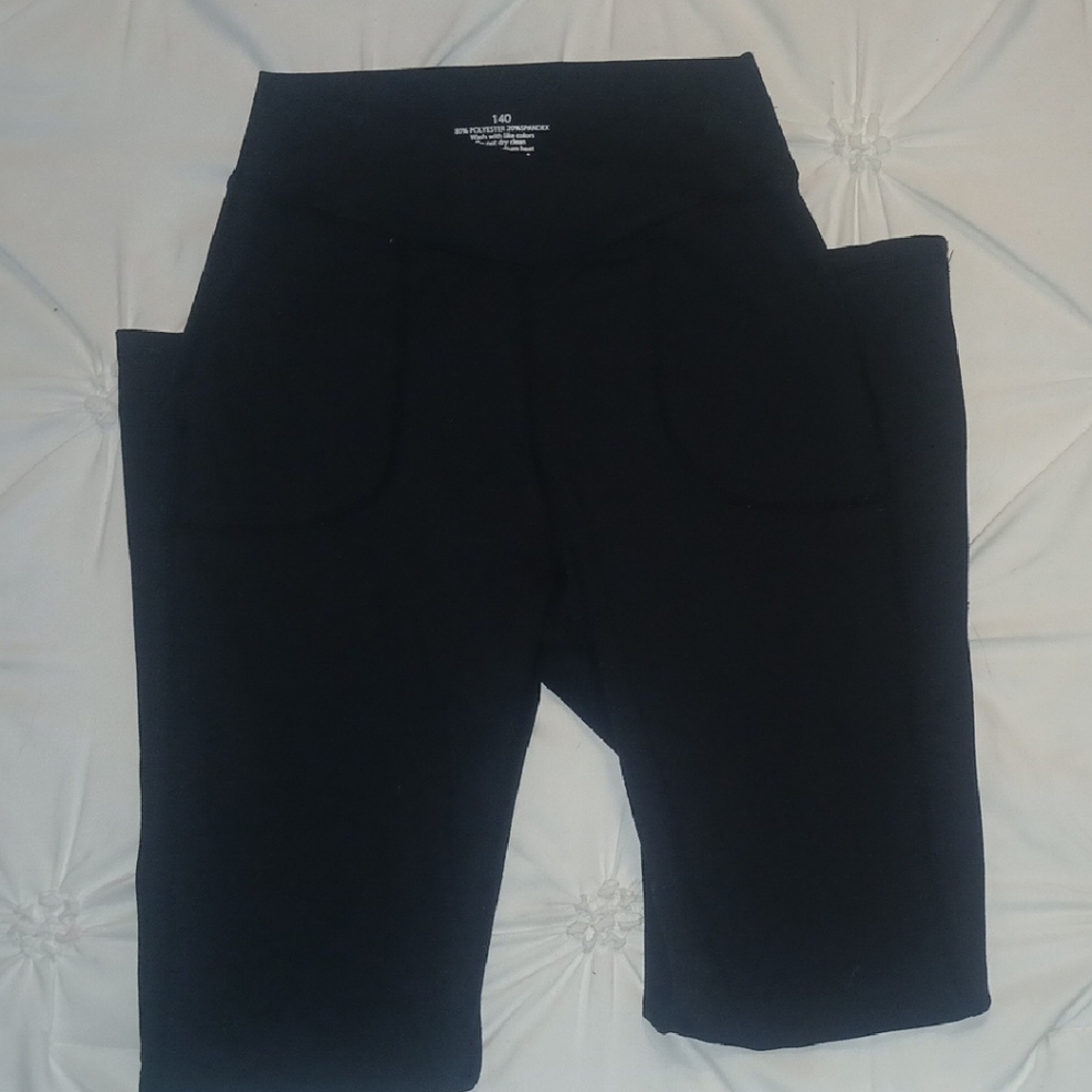 Black High-Waisted Leggings